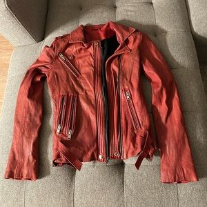 IRO HAN lamb leather jacket